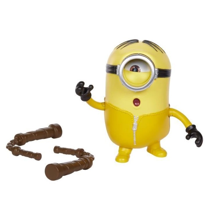 LES MINIONS Stuart et Nunchaku 11 cm - GMD96 - Figurine a collectionne