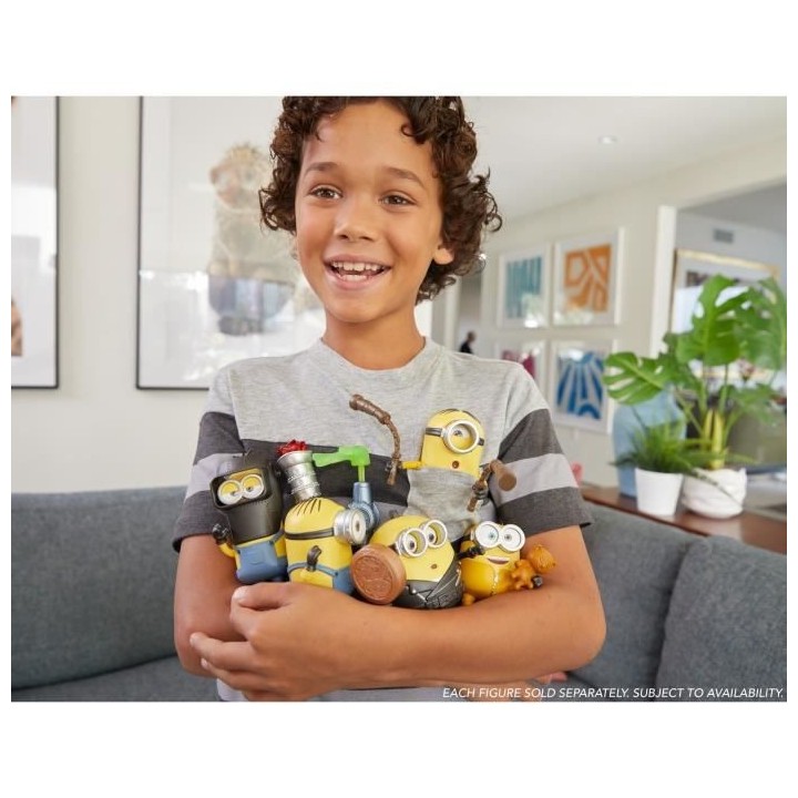 LES MINIONS Stuart et Nunchaku 11 cm - GMD96 - Figurine a collectionne