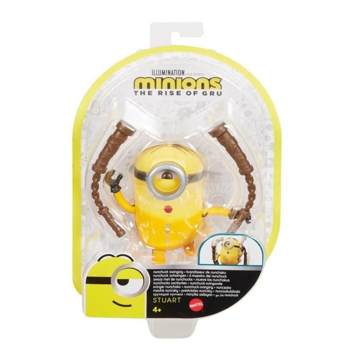 LES MINIONS Stuart et Nunchaku 11 cm - GMD96 - Figurine a collectionne