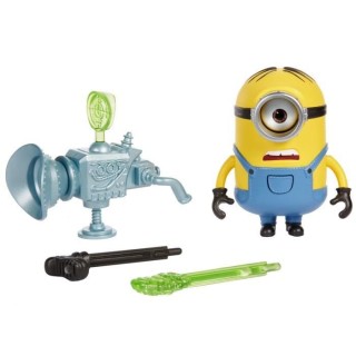LES MINIONS Deluxe Stuart et Canon 9 cm - GMF04 - Figurine a collectio