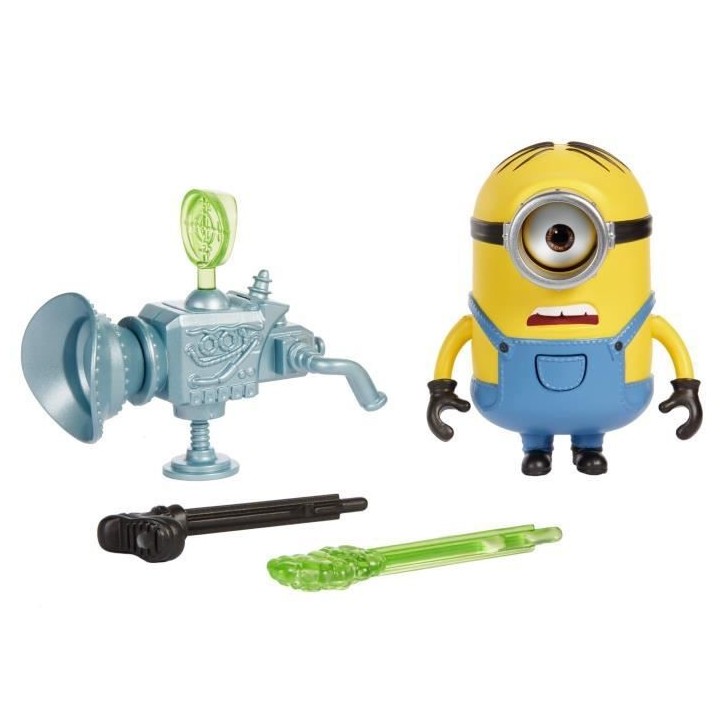 LES MINIONS Deluxe Stuart et Canon 9 cm - GMF04 - Figurine a collectio