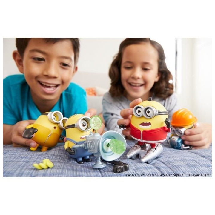 LES MINIONS Deluxe Stuart et Canon 9 cm - GMF04 - Figurine a collectio