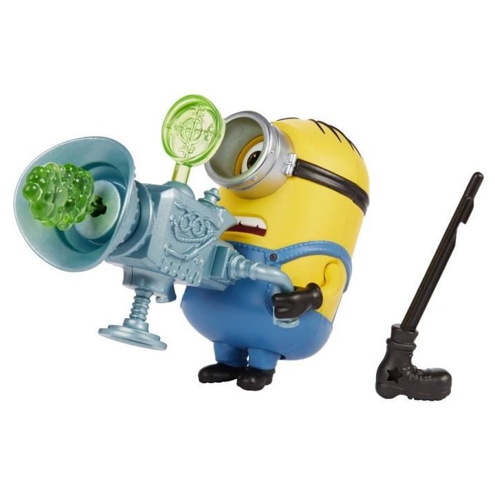 LES MINIONS Deluxe Stuart et Canon 9 cm - GMF04 - Figurine a collectio