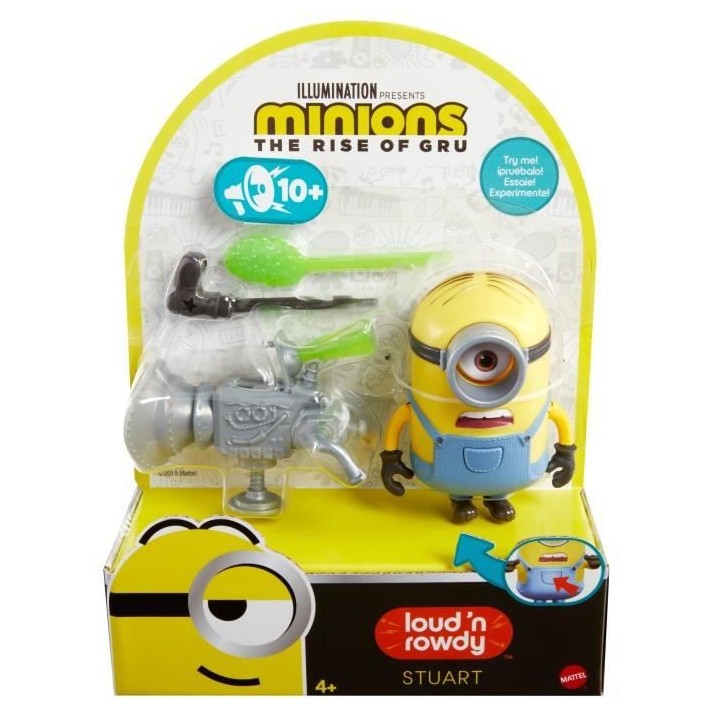 LES MINIONS Deluxe Stuart et Canon 9 cm - GMF04 - Figurine a collectio