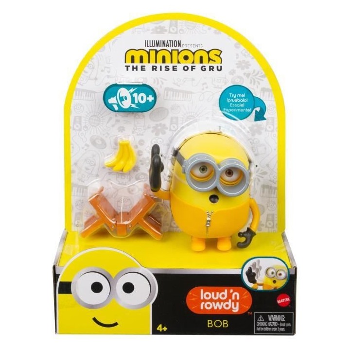 LES MINIONS Deluxe Bob et Lasso 9 cm - GMF05 - Figurines a collectionn