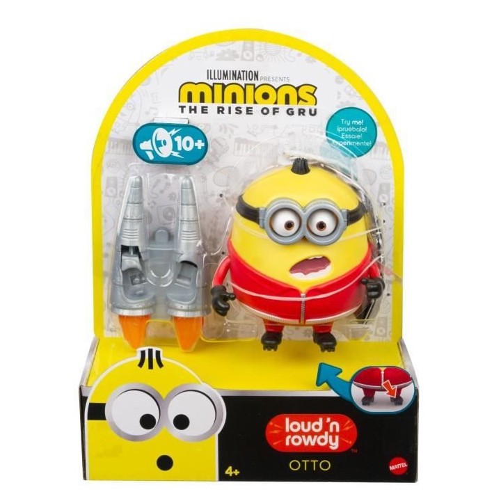 LES MINIONS Deluxe Otto et Skate 9 cm - GMF06 - Figurine a collectionn