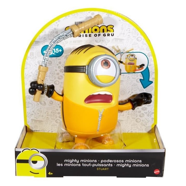 LES MINIONS Super Minion 20 cm Kung Fu - GMF22 - Figurine - 3 ans et +