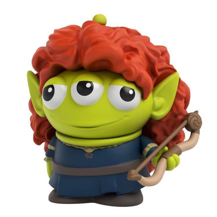 DISNEY PIXAR Alien Incognito Merida - GMJ32 - Figurine a collectionner