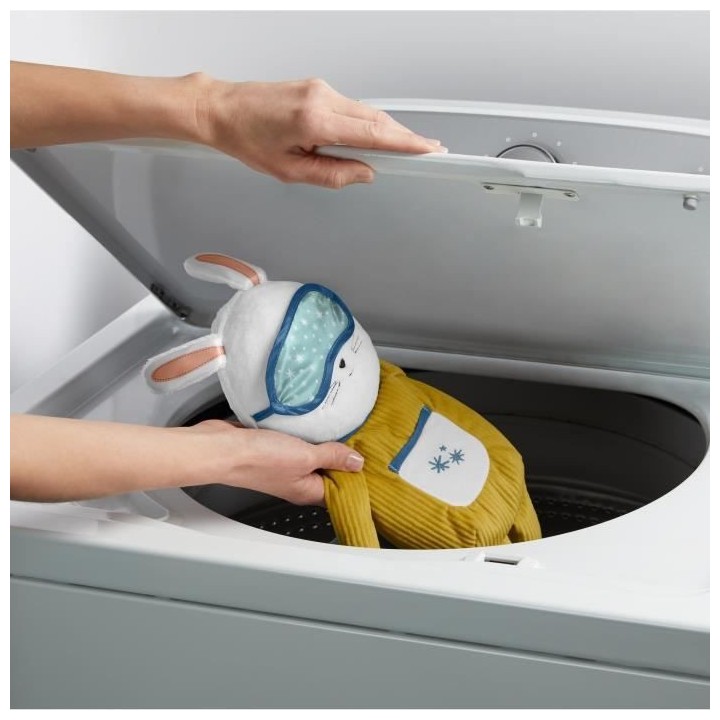 FISHER-PRICE Lapinou Compagnon Dodo - Peluche lapin avec musique et ve