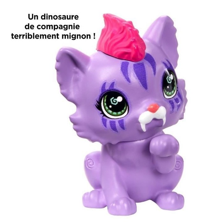 CAVE CLUB Poupée Roaralai 20 cm avec accessoires et son animal de com