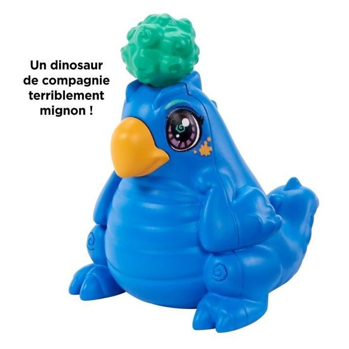 CAVE CLUB Poupée Slate 20 cm avec accessoires et son animal de compag