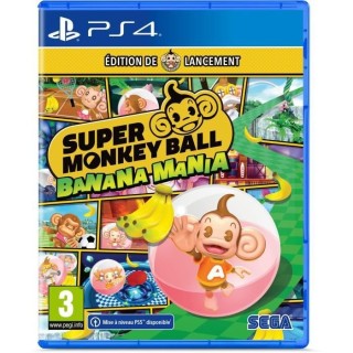 Super Monkey Ball : Banana Mania - Launch Edition Jeu PS4 - Mise a niv