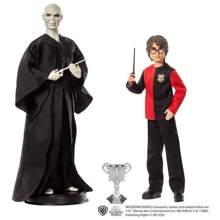 Harry Potter - Poupées Voldemort et Harry Potter