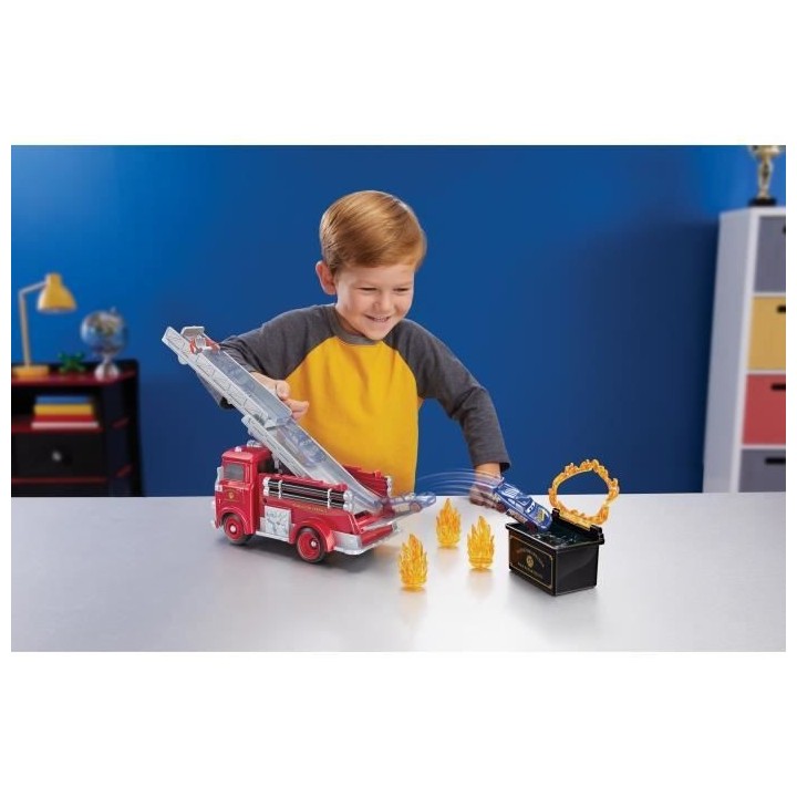 CARS Color Changers Red Camion de Pompier Radiator Spring - Cascade et