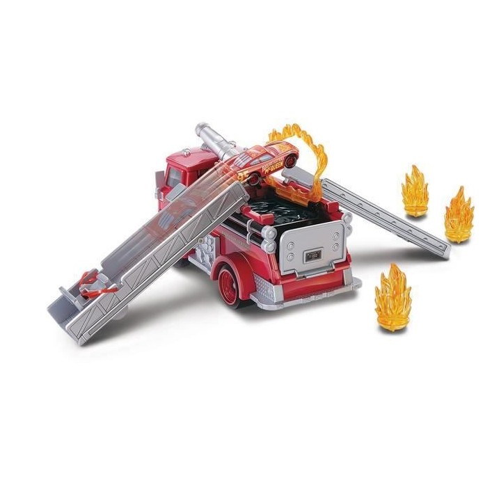 CARS Color Changers Red Camion de Pompier Radiator Spring - Cascade et