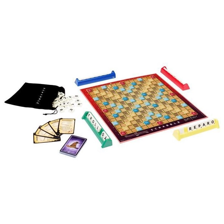 SCRABBLE Harry Potter Jeu de société - 2 a 4 joueurs - 10 ans et +