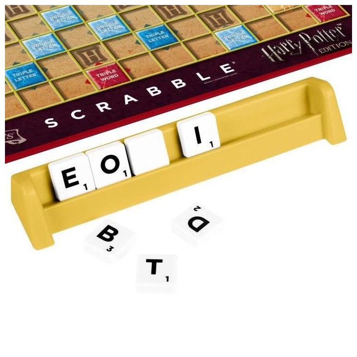 SCRABBLE Harry Potter Jeu de société - 2 a 4 joueurs - 10 ans et +