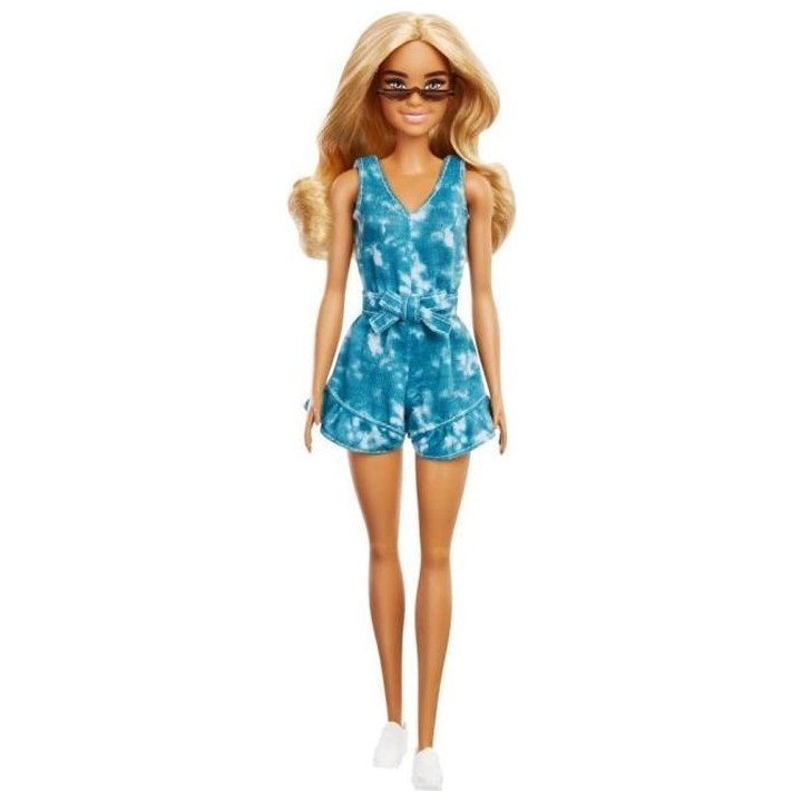 Barbie - Poupée Fashionista 173 combi tie-dye - Poupée Mannequin - D