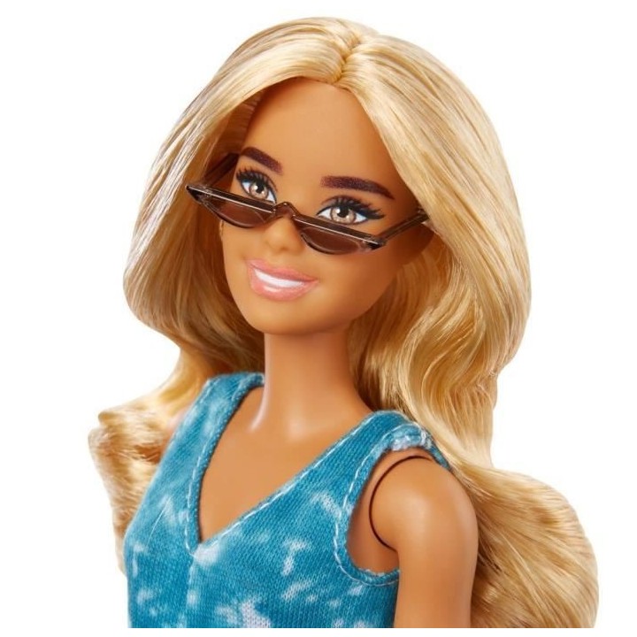 Barbie - Poupée Fashionista 173 combi tie-dye - Poupée Mannequin - D