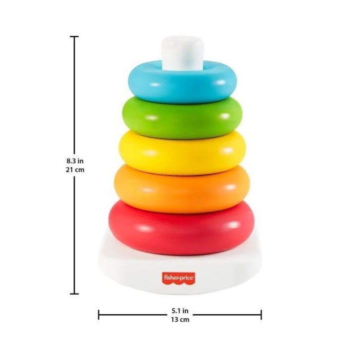 Fisher-Price P Pyramide Arc-en-Ciel