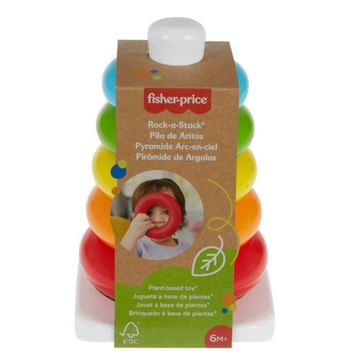 Fisher-Price P Pyramide Arc-en-Ciel