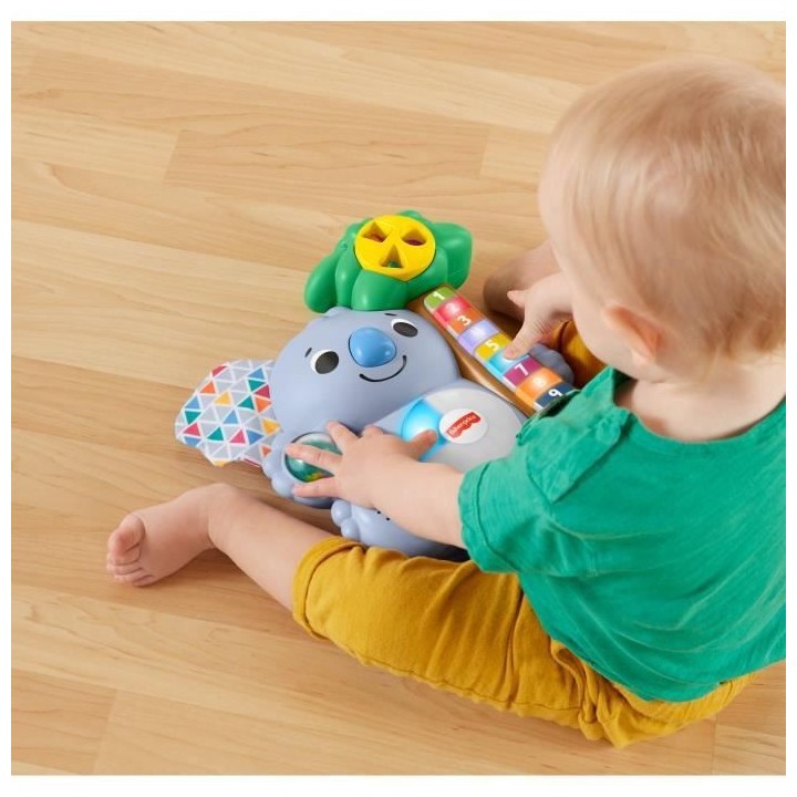 Fisher-Price - Linkimals Nicolas le koala - Peluche d'éveil - A parti