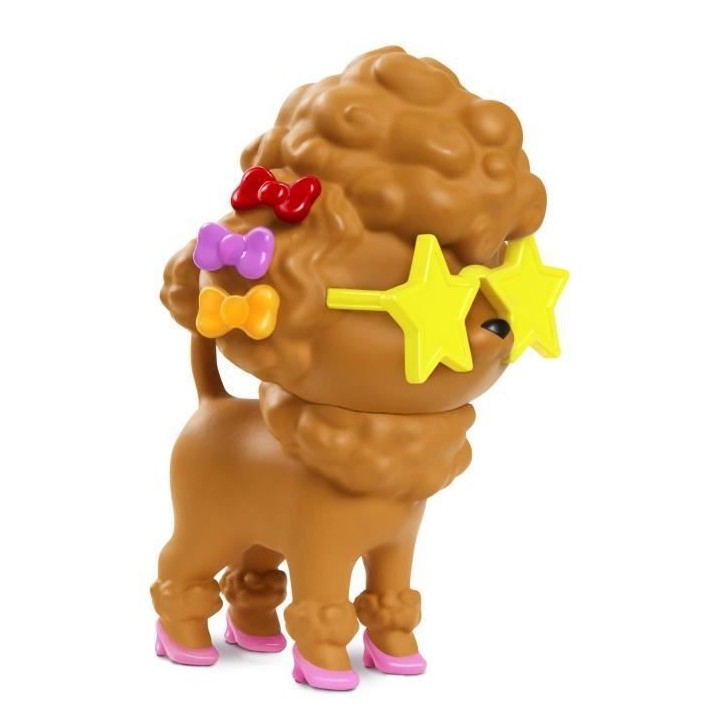 Barbie - Barbie Extra Manteau Multicolore Brune Coupe Afro - Poupée -