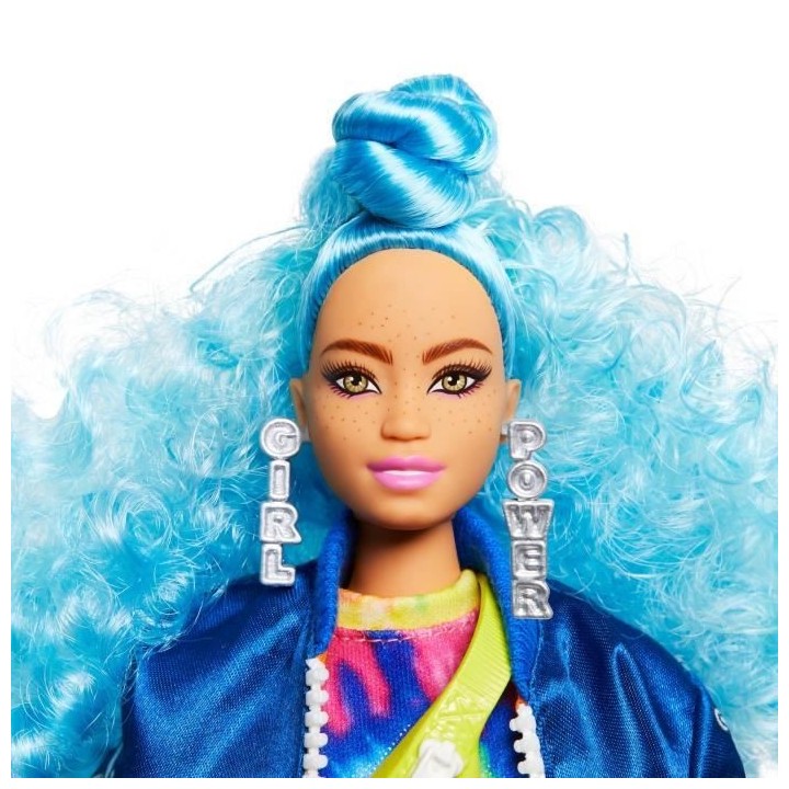 Barbie - Barbie Extra Cheveux Bleus - Poupée - 3 ans et +
