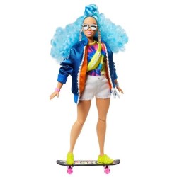 Barbie - Barbie Extra Cheveux Bleus - Poupée - 3 ans et +