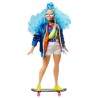 Barbie - Barbie Extra Cheveux Bleus - Poupée - 3 ans et +