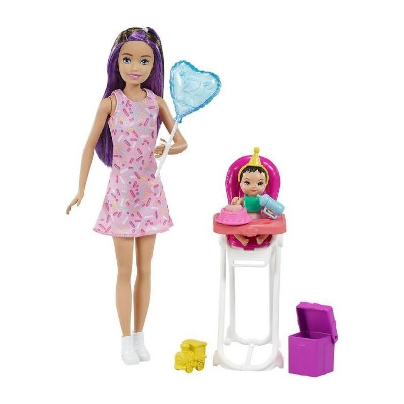 BARBIE Coffret Skipper Babysitter Anniversaire