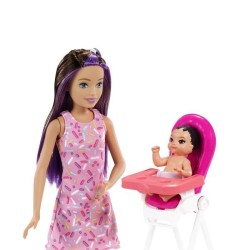 BARBIE Coffret Skipper Babysitter Anniversaire