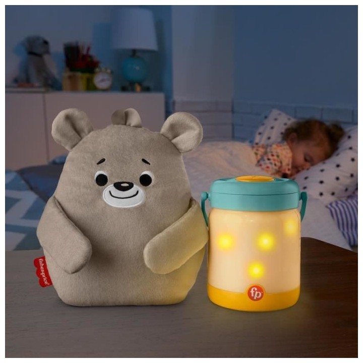 FISHER-PRICE Veilleuse Ourson et Lucioles - Des la naissance