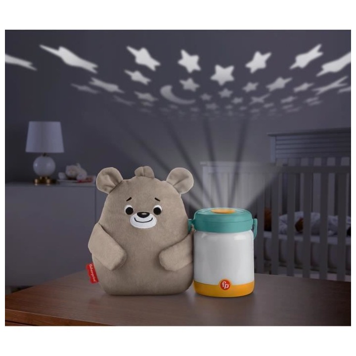 FISHER-PRICE Veilleuse Ourson et Lucioles - Des la naissance