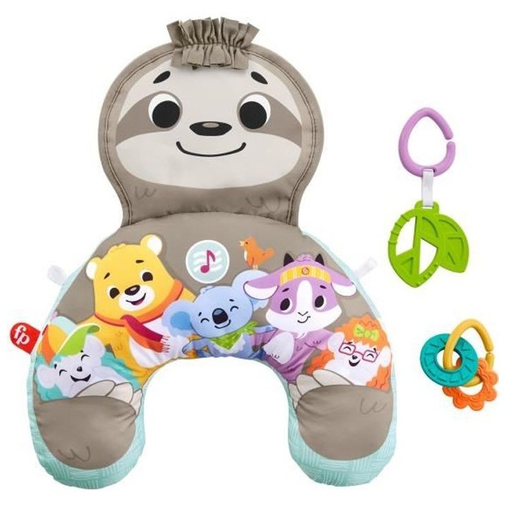 Fisher-Price - Mon Coussin d'Éveil Musical - Jouet d'éveil - Des la