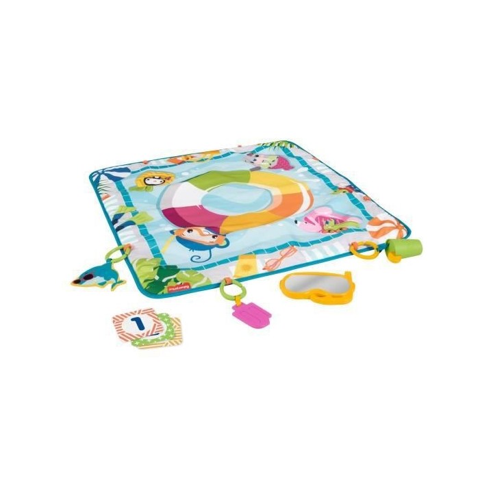 Fisher-Price - Tapis d'Activités Amusant - Tapis d'Éveil pour Bébé