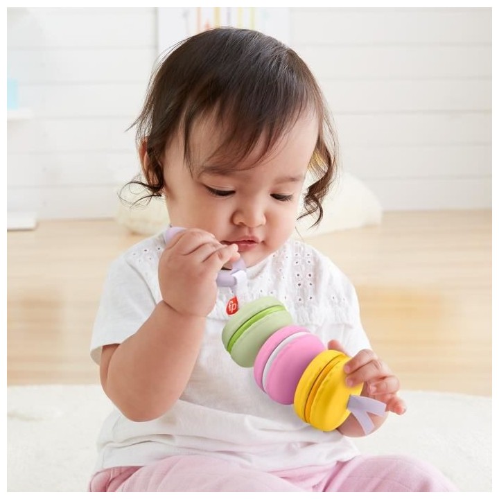FISHER-PRICE Mon Hochet Macarons - Des la naissance