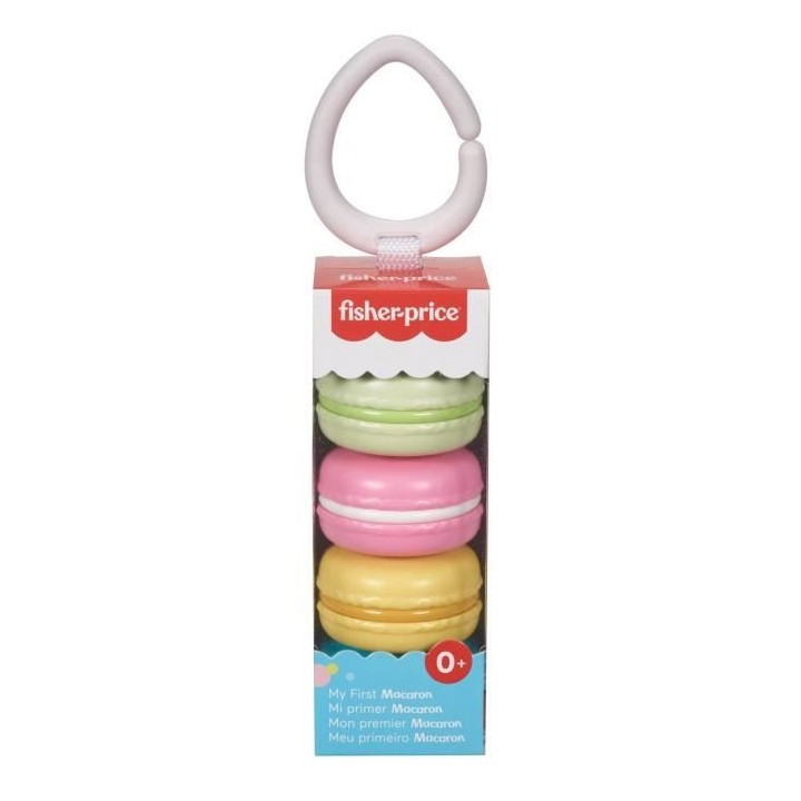 FISHER-PRICE Mon Hochet Macarons - Des la naissance
