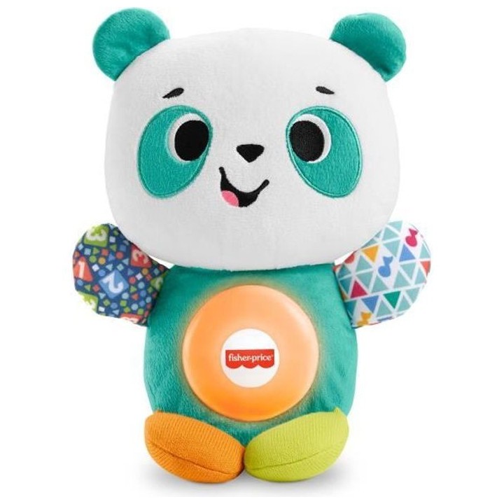 Fisher-Price - Linkimals Andrea Le Panda - Peluche d'éveil - A partir