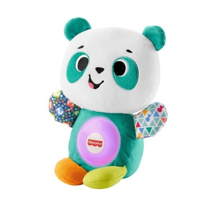 Fisher-Price - Linkimals Andrea Le Panda - Peluche d'éveil - A partir