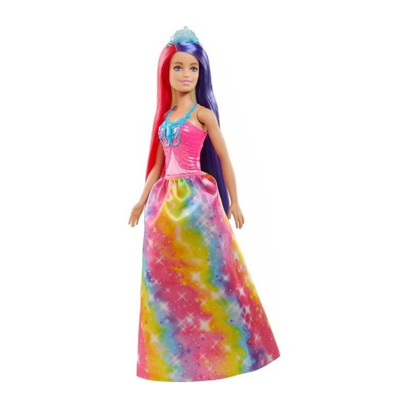 Barbie - Princesse Cheveux Longs Fantastiques - Poupée - Des 3 ans