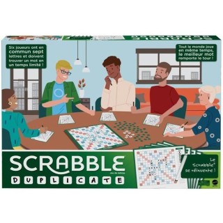 SCRABBLE DUPLICATE Jeu de société - 2 a 6 joueurs - 10 ans et +