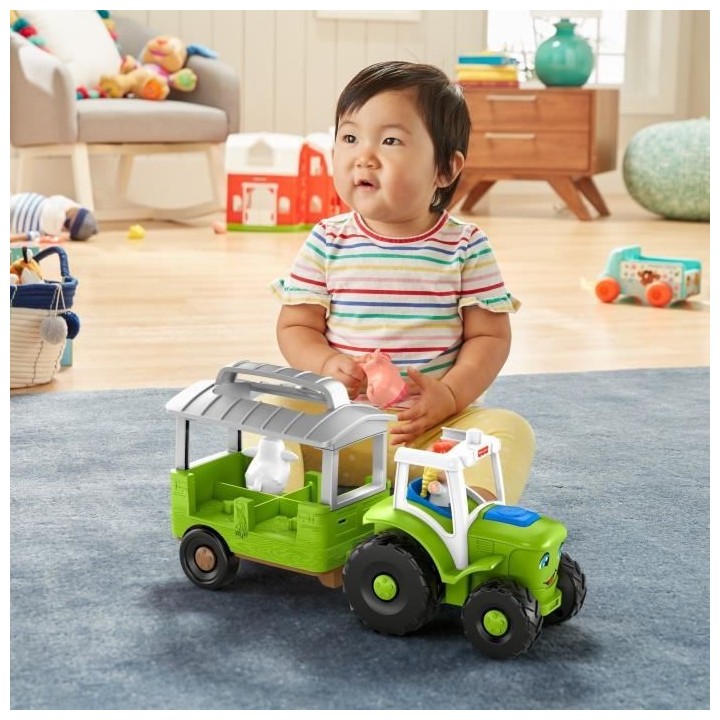FISHER-PRICE Little People Le Tracteur - de 12 mois a 5 ans