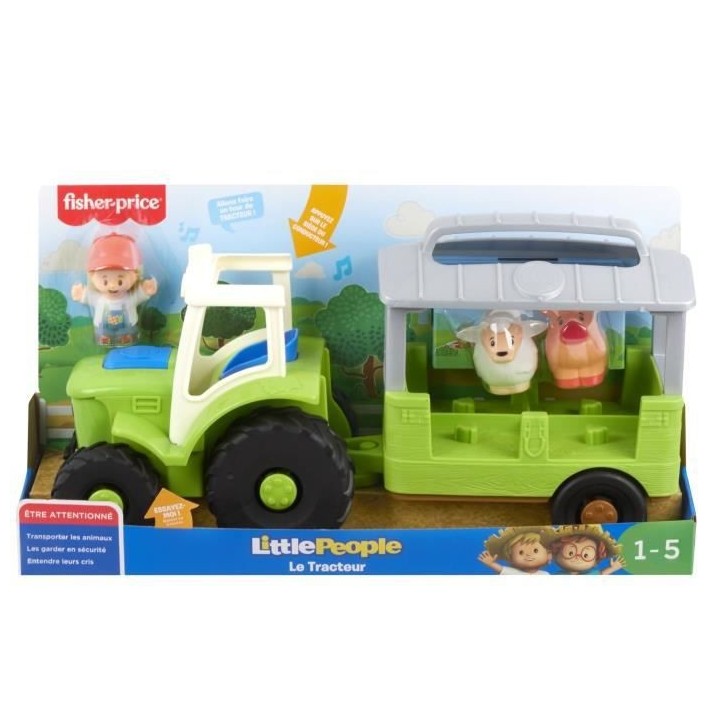 FISHER-PRICE Little People Le Tracteur - de 12 mois a 5 ans