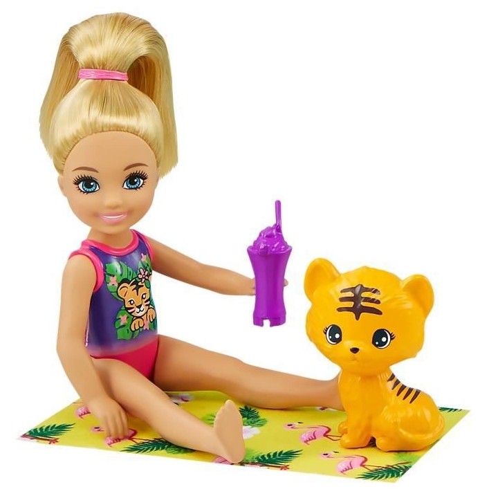 BARBIE Coffret Chelsea Riviere de la Jungle