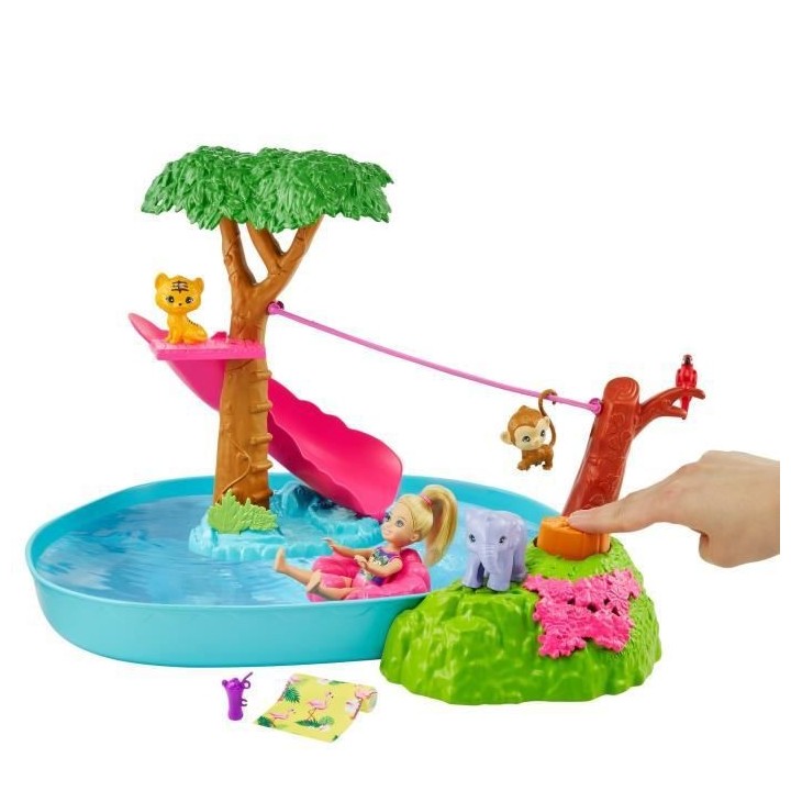 BARBIE Coffret Chelsea Riviere de la Jungle