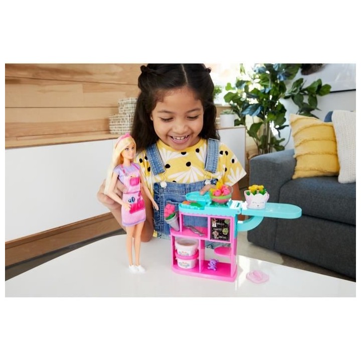 BARBIE Métiers Coffret Fleuriste