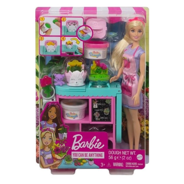 BARBIE Métiers Coffret Fleuriste