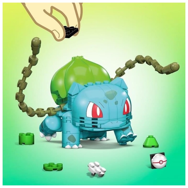 Mega Construx - Pokémon Bulbizarre a construire - Briques de construc
