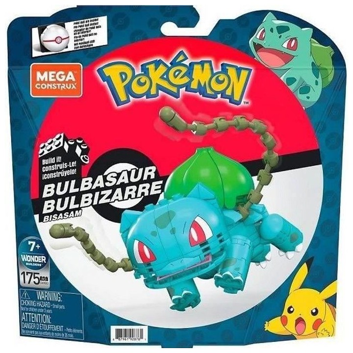 Mega Construx - Pokémon Bulbizarre a construire - Briques de construc